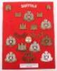 Board of Badges for the Suffolk Regiment & Cambridgeshire Regiment