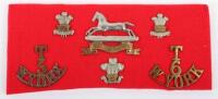 Territorial Battalion Badges of West Yorkshire Regiment Interest