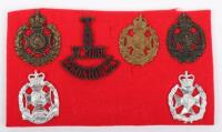 8th Battalion Prince of Wales Own West Yorkshire (Leeds Rifles) Regiment Badges