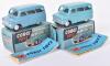 Two Boxed Corgi Toys 404M Bedford Dormobile Personnel carriers