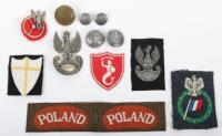 WW2 Polish Badge Selection