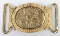 American Corps of Topographical Engineers Belt Buckle