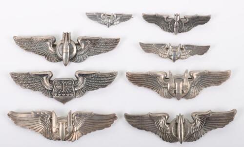 Grouping of American Aircrew Wings