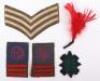 WW2 1st or 7th Battalion Black Watch 154th Brigade 51st Highland Division Battle Dress Combination Insignias