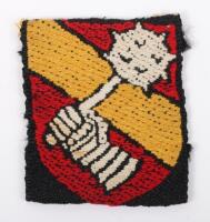 WW2 34th Armoured Brigade Cloth Formation Sign