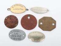 Grouping of Identity Discs of Royal Scots Fusiliers and Lancashire Fusiliers Interest