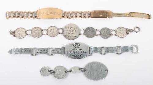 WW1 & WW2 Identity Bracelets