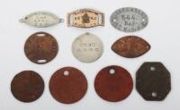 Grouping of Identity Discs of Kings Royal Rifle Corps Interest