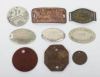 Grouping of Identity Discs of Worcestershire Regiment Interest