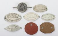 Grouping of Identity Discs of East Surrey and East Lancashire Regiment Interest