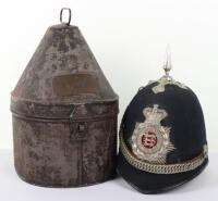 Victorian 1st Leicestershire Volunteer Battalion / 7th Leicestershire Rifle Volunteers Other Ranks Home Service Helmet