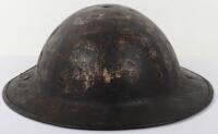 * WW1 British Brodie Steel Combat Helmet