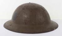 WW1 British Battalion / Divisionally Marked Steel Combat Helmet Shell