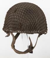 WW2 1943 Dated British Paratrooper Steel Combat Helmet