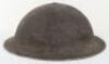 WW2 British Royal Signals Regimentally Marked Steel Combat Helmet - 3