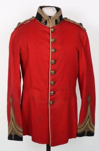 Victorian Royal Jersey Light Infantry Militia Officers Full Dress Tunic