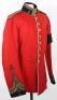 Post 1902 Royal Warwickshire Regiment Officers Full Dress Tunic - 6