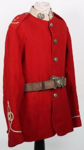 1st Volunteer Battalion Leicestershire Regiment Other Ranks Tunic and Waist Belt