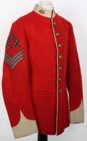 Post 1902 Leicestershire Regiment Colour Sergeants Tunic