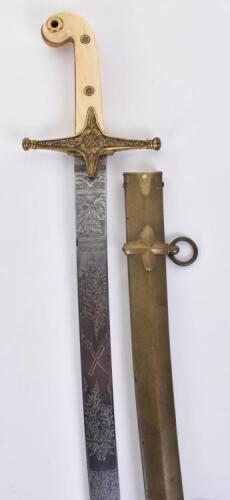 ^ Fine 1831 pattern general officer’s sword for Indian service