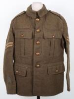 1918 Dated Machine Gun Corps Other Ranks 02 Pattern Tunic