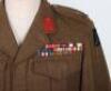 WW2 British Army Major Generals Battle Dress Blouse CBE DSO & Bar and Military Cross Winner - 2