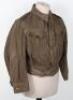 WW2 British War Economy Denim Battle Dress Blouse - 4