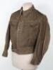 WW2 British War Economy Denim Battle Dress Blouse - 5