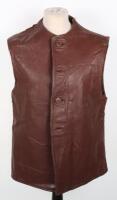 WW2 Period British Leather Jerkin