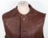 WW2 Period British Leather Jerkin - 2