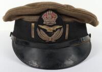 1918 Pattern Royal Air Force Officers Peaked Cap