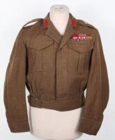 WW2 British Army Major Generals Battle Dress Blouse