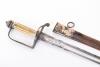 ^ Infantry officer’s sword spadroon with hallmarked silver mounts by George Thurkle - 9