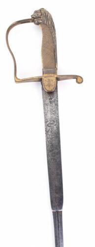 ^ Spanish naval officer’s sword c.1770-1790