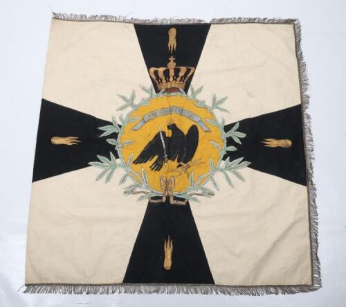 Imperial German Prussian Infantry Regiment Veterans Flag / Standard
