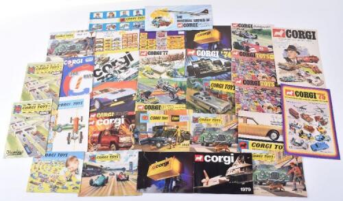 Corgi Toys Catalogues/Leaflets From 1958 to 1985