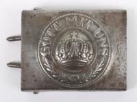 Imperial German Prussian Other Ranks M-15 Belt Buckle