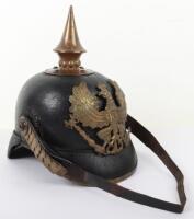 Prussian Model 1867 Regimentally Marked Enlisted Ranks Pickelhaube