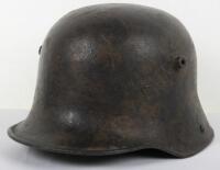 Imperial German Camouflaged M-17 Steel Combat Helmet