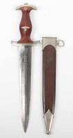 Third Reich SA (Sturmabteilung) Dress Dagger by EP&S Solingen