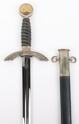 Luftwaffe Officers Sword by E & F Horster Solingen