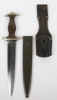 Third Reich Students (N.P.E.A) Dress Dagger by Karl Burgsmuller