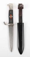 Third Reich Hitler Youth Boys Dagger by Anton Wingen JB Solingen