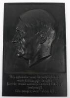 Adolf Hitler Plaque