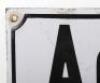 Third Reich Period Adolf Hitler Strasse Enamelled Street Sign - 2