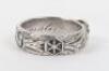 Rare Third Reich SS Honour Ring (SS-Ehrenring / Totenkopfring) - 4