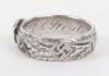 Rare Third Reich SS Honour Ring (SS-Ehrenring / Totenkopfring) - 7