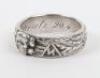 Rare Third Reich SS Honour Ring (SS-Ehrenring / Totenkopfring) - 9