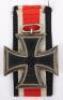 WW2 German 1939 Iron Cross 2nd Class Worn as a Knights Cross - 2
