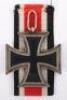 WW2 German 1939 Iron Cross 2nd Class Worn as a Knights Cross - 3